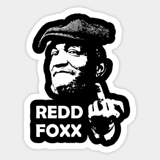 Redd Foxx // Vintage Minimalist Fan Art Sticker
